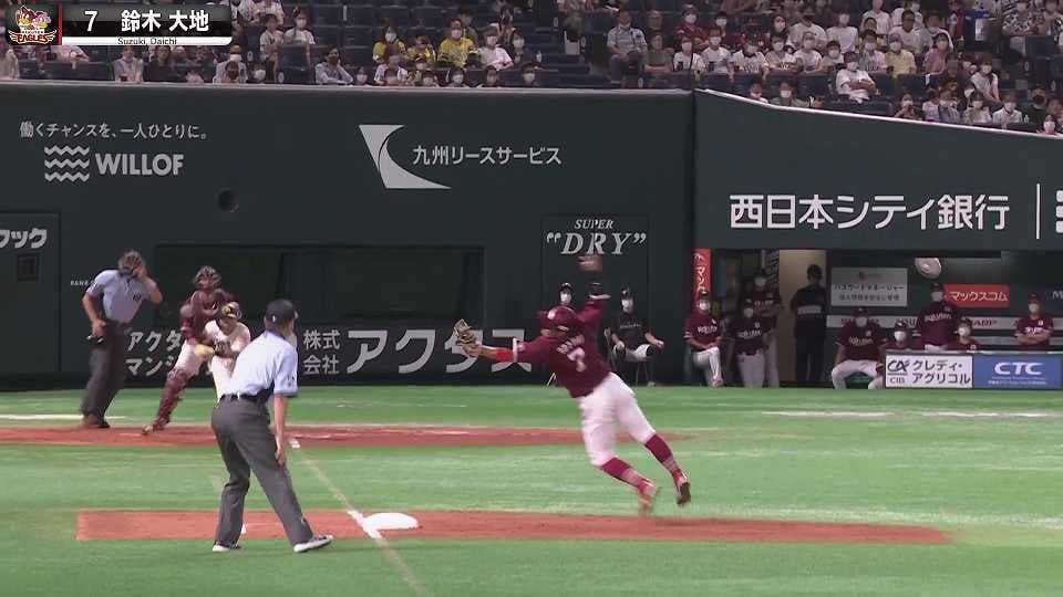 【一塁手】好守備2022『東北楽天・鈴木大地 編』
