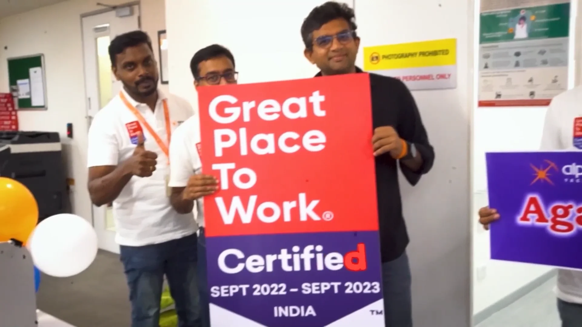 Great Place to work on Vimeo