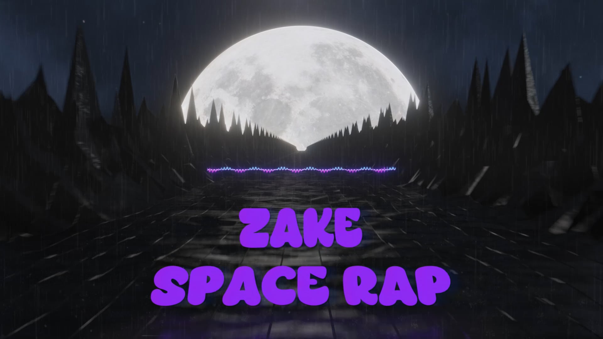 Zake - Space Rap (Music Visualiser)