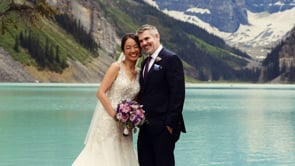 Hsin + Troy - Lake Louise Wedding