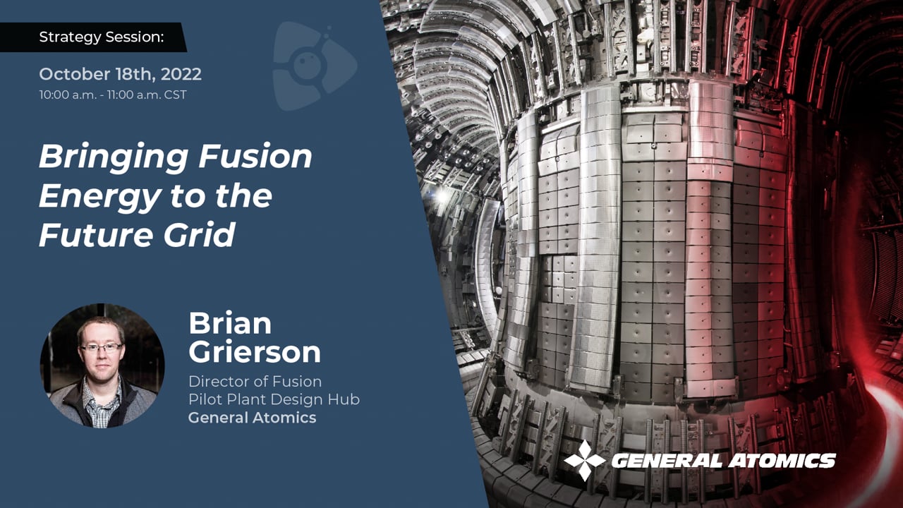 Event Recording - Bringing Fusion Energy To The Future Grid | Darcy ...