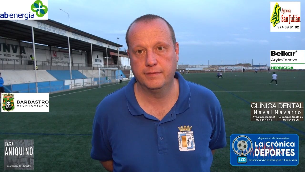 ÓSCAR MELER (2º Entrenador Tamarite) CDJ Tamarite 3-1 CD Robres / Jornada 7 / 3ª División