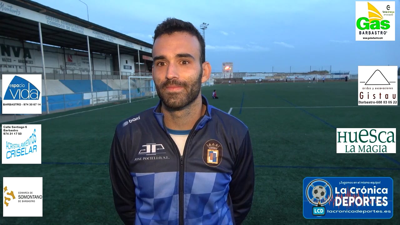 FELIU (Jugador Tamarite) CDJ Tamarite 3-1 CD Robres / Jornada 7 / 3ª División