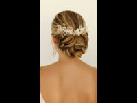 FEUILLES D’ARGENT | Flowering Bridal Hair Comb
