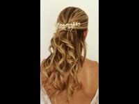 JESSAMINE | Floral Bridal Hair Piece