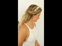 LYSETTE | Floral Bridal Headband