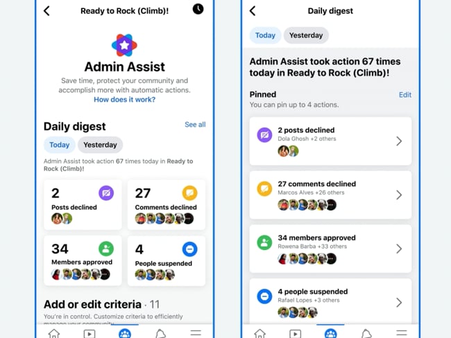 Neues FB Gruppen Update 9