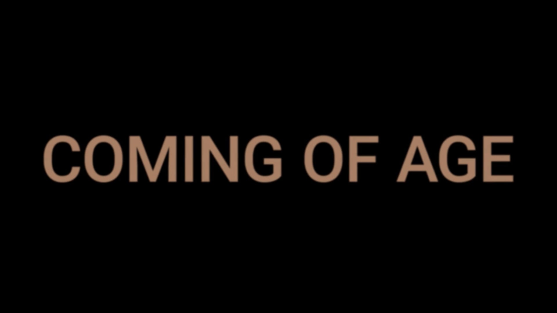 Coming of Age ★ Teaser ★ Haifa