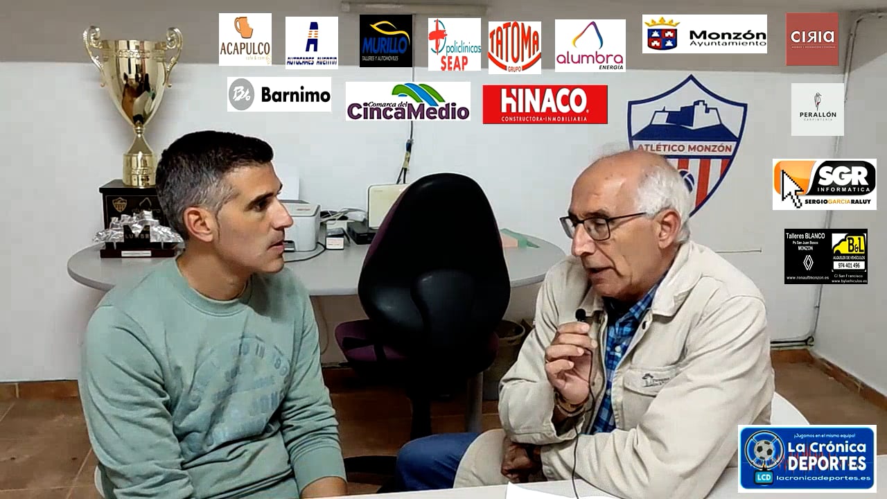 CRISTIAN ABAD (Entrenador Monzón) At Monzón  Alumbra 1-0 Huesca B / J 7 / 3ª División