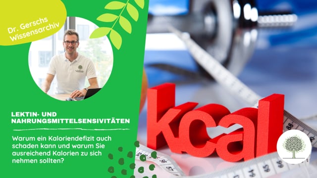 Warum ein Kaloriendefizit auch schaden kann und warum Sie ausreichend Kalorien zu sich nehmen sollten. 