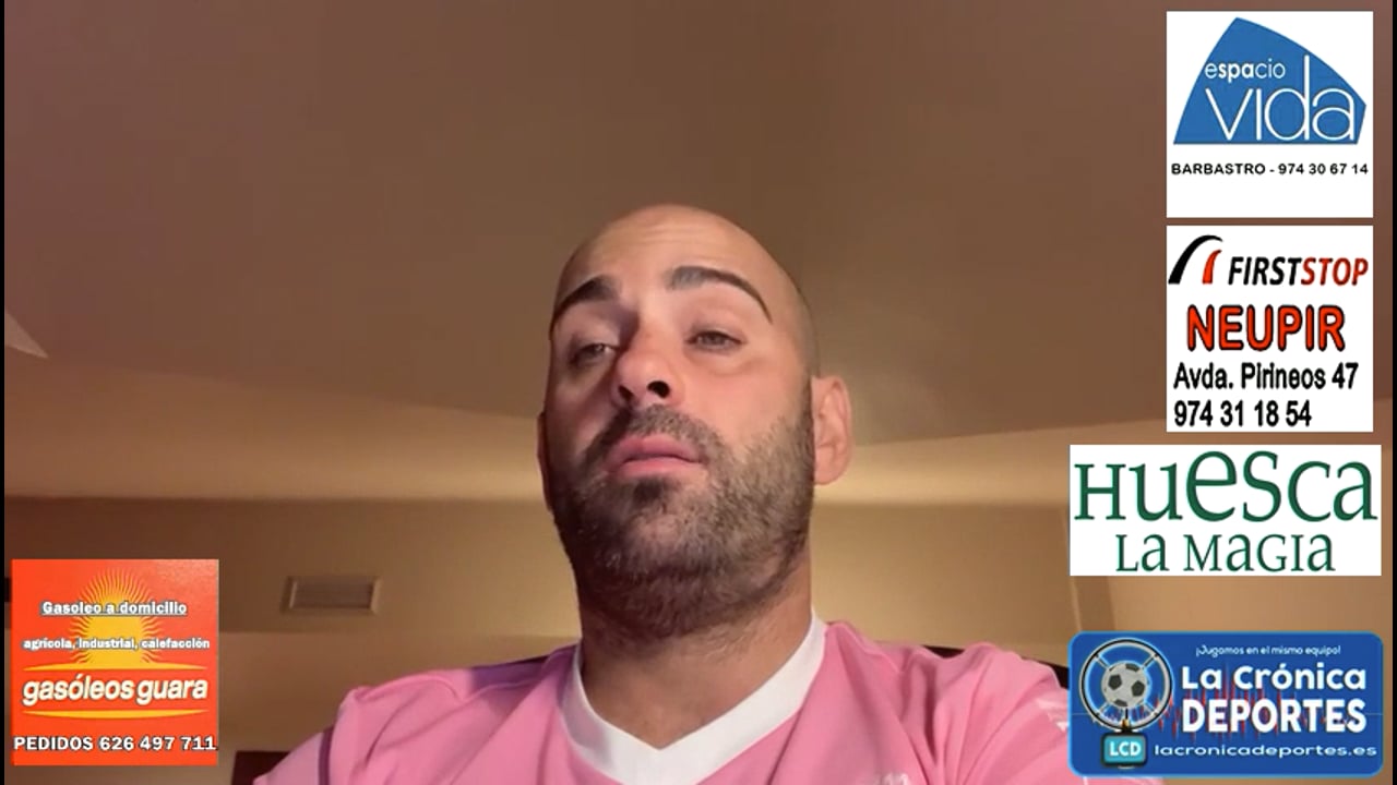 CARLOS GIL (Entrenador Caspe) CD Cariñena 1-1 CD Caspe / Jornada 7 / 3ª División