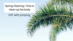 Spring Cleaning - HIIT with Jumping and Twisting