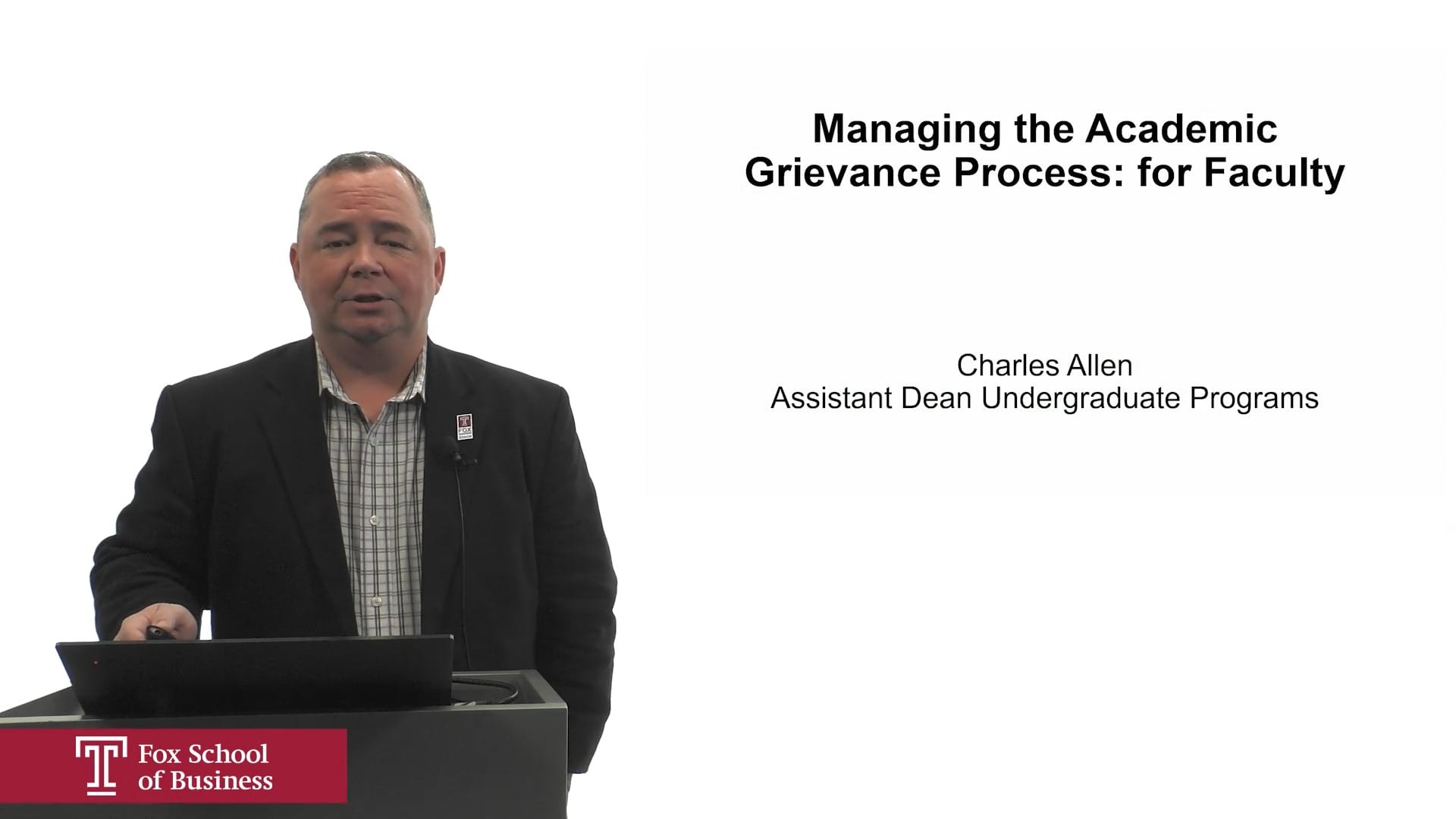 Managing the Academic Grievance Process – Faculty