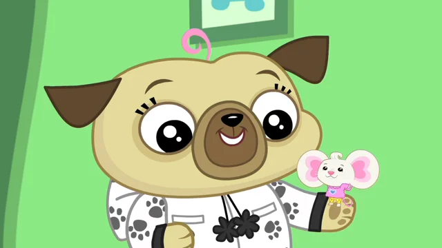 Anime Chip And Potato Pug Dog And Mouse Stuffed Toys For Kids 