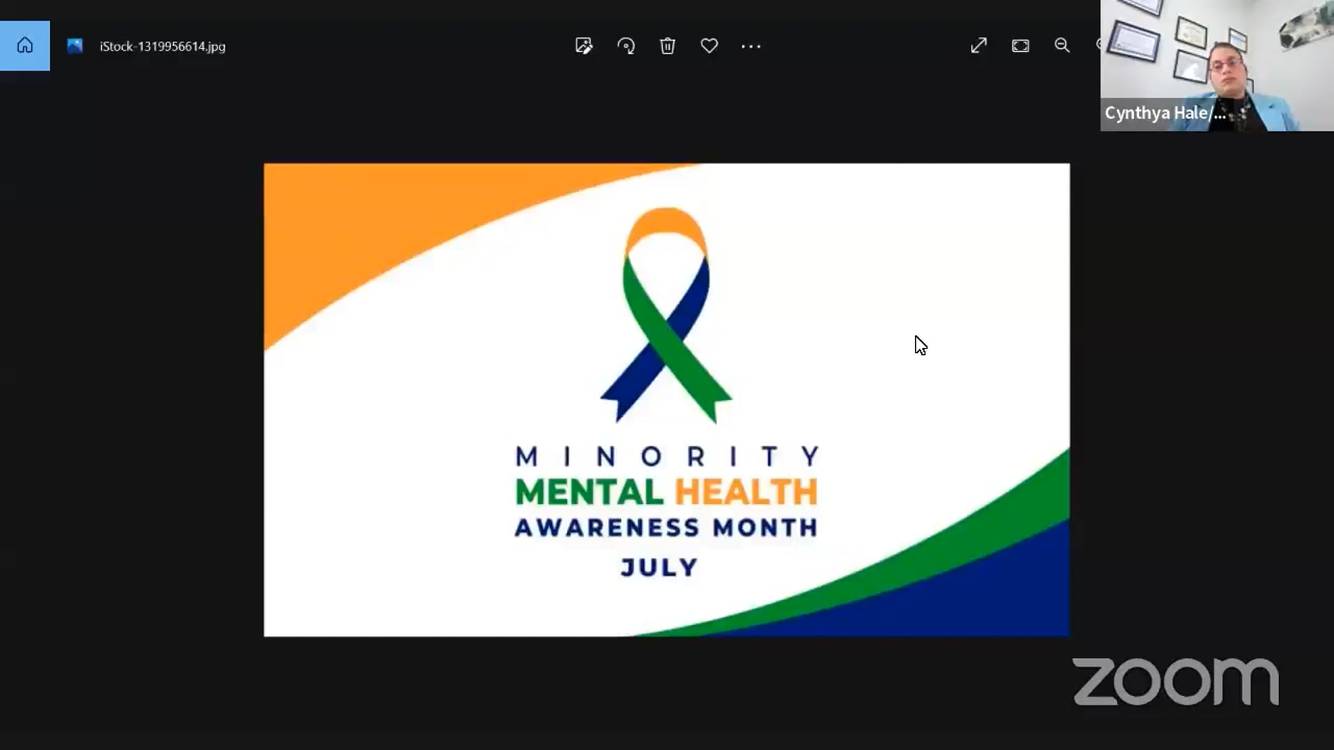 July Minority Mental Health Month