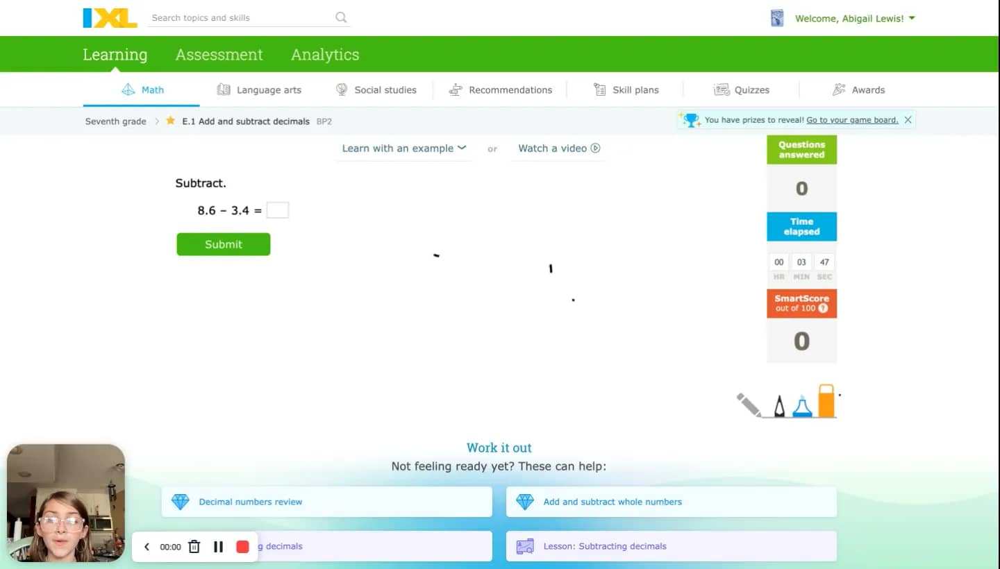 Ixl 7th grade e 1 10 24 2022 1 02 20 pm on vimeo