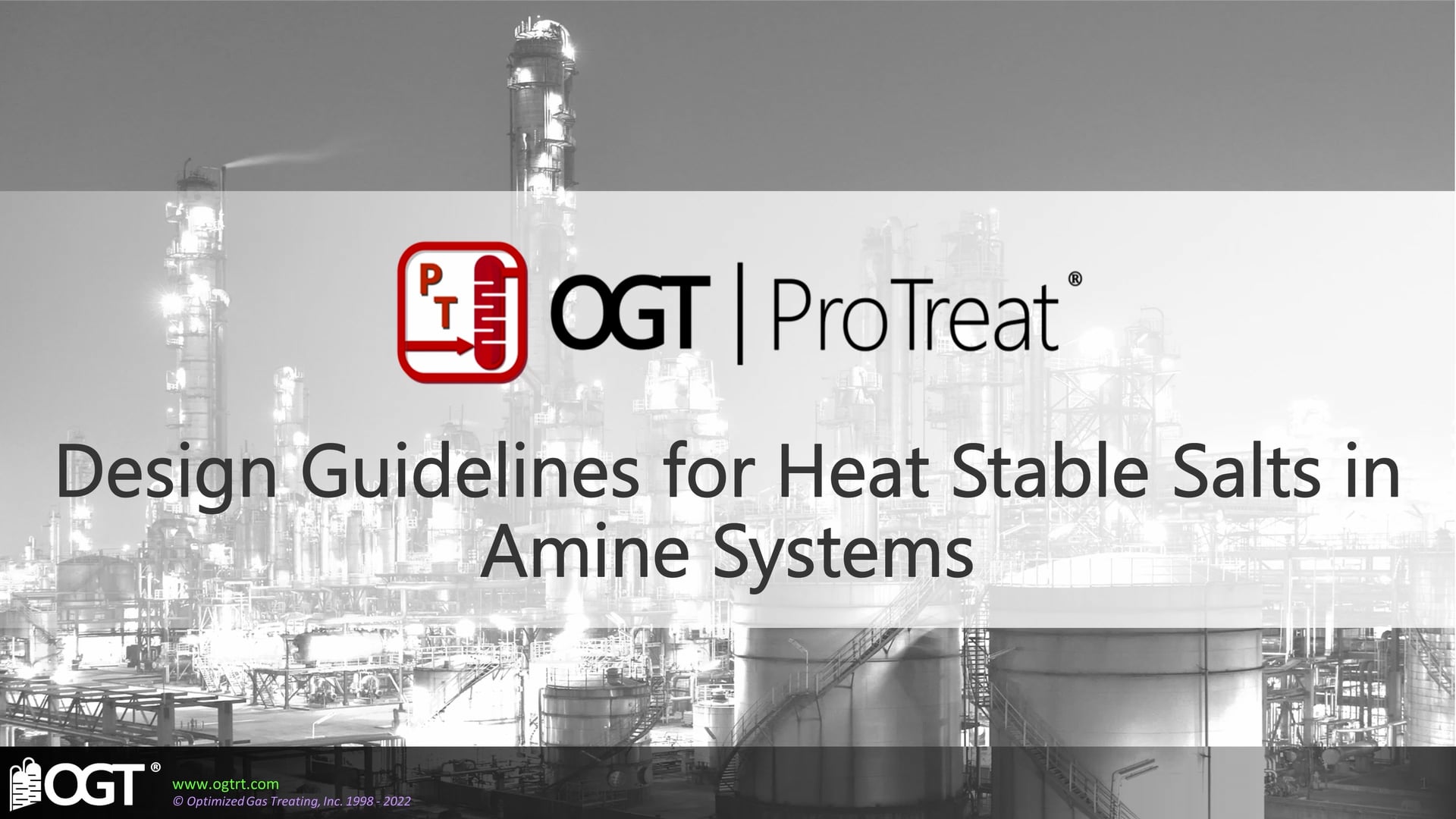 Design Guidelines for HSS in Amine Systems.mov on Vimeo