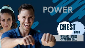 Chest Power (weights+bands+stability ball)-10:24:22