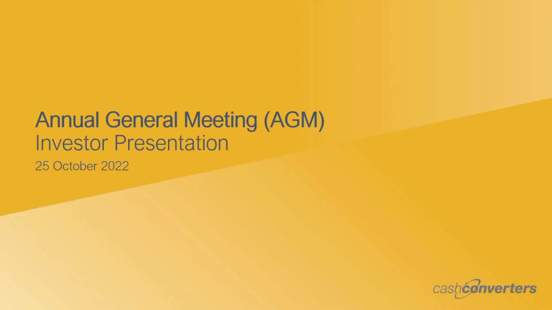 Cash Converters International Ondemand on Vimeo