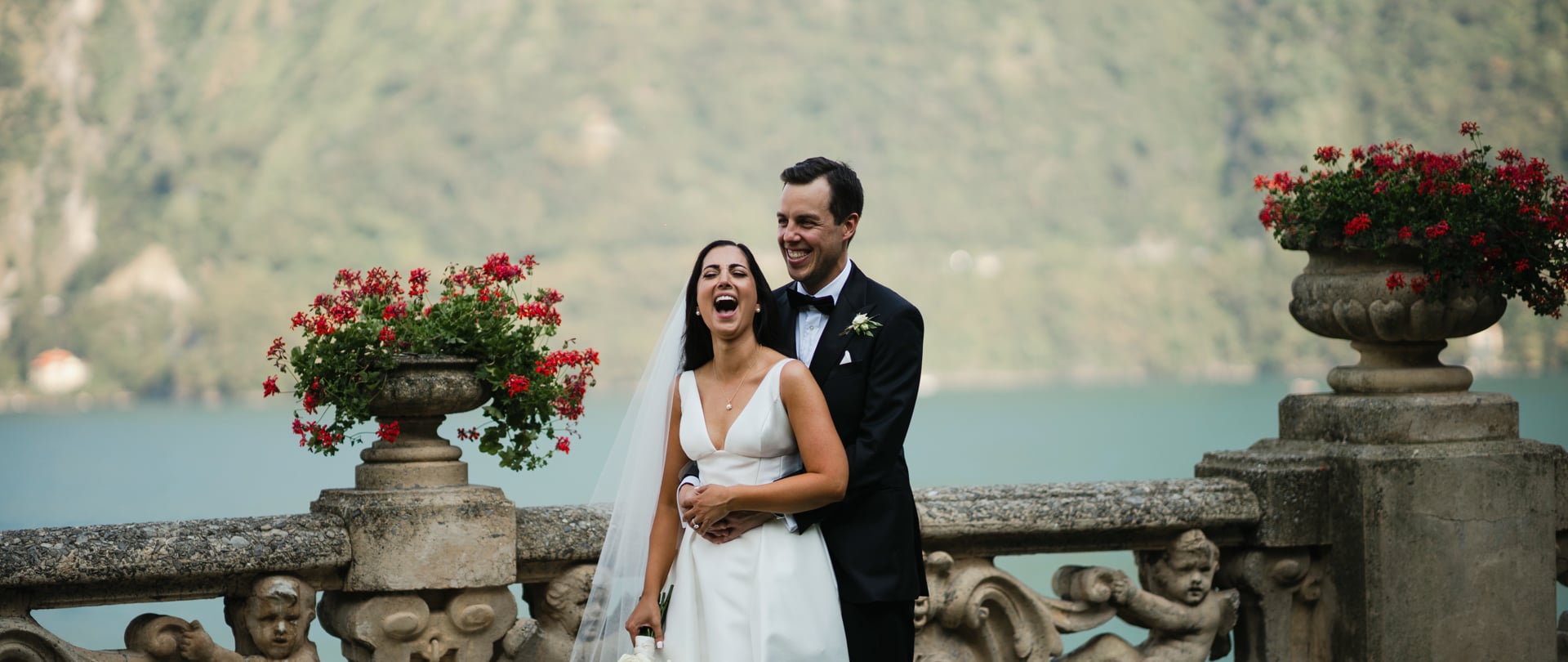 Shirin & Tom Wedding Video Filmed at Lake Como, Italy