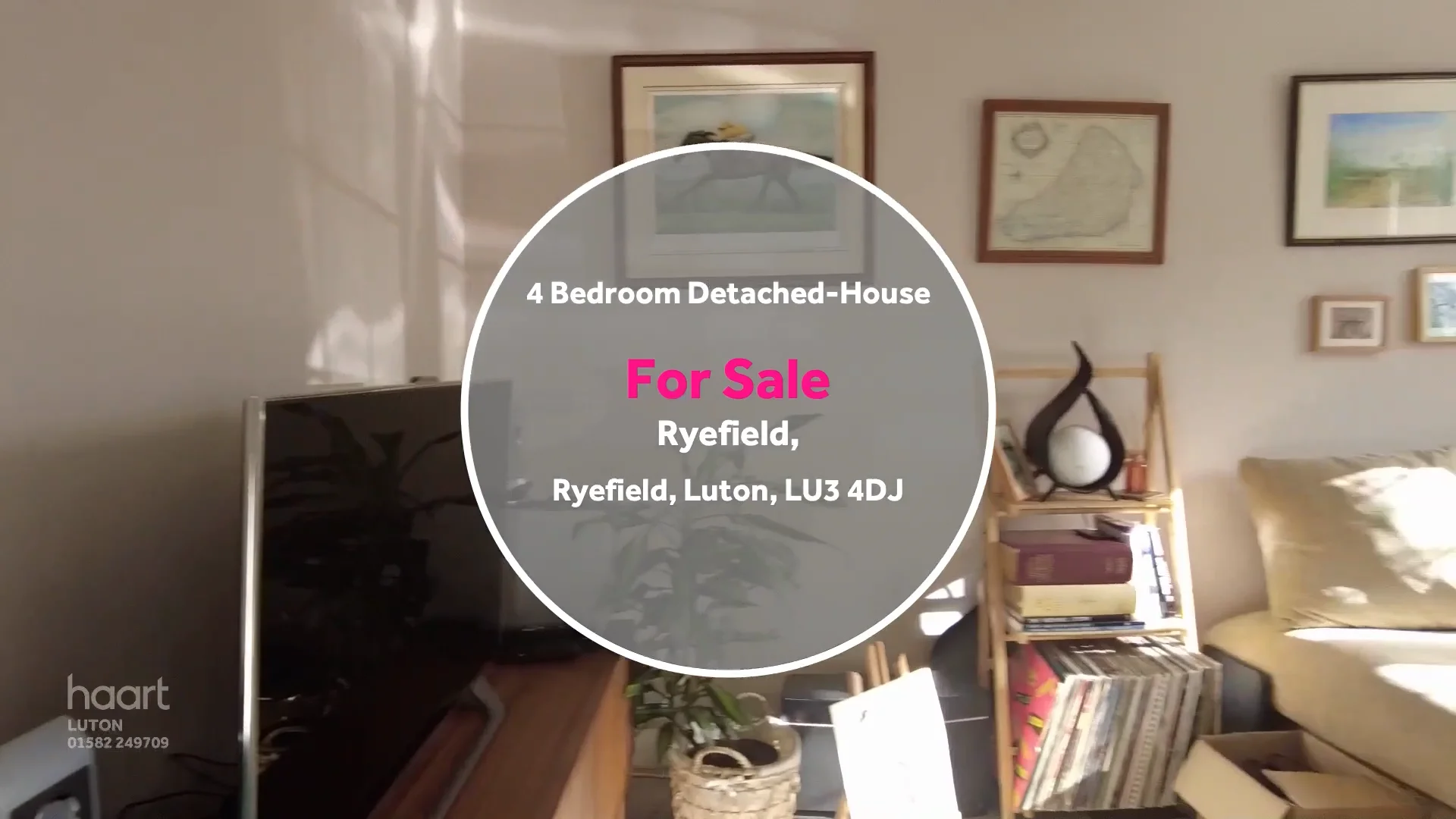Virtual Viewing of Ryefield, Luton, 4 bedroom DetachedHouse For Sale