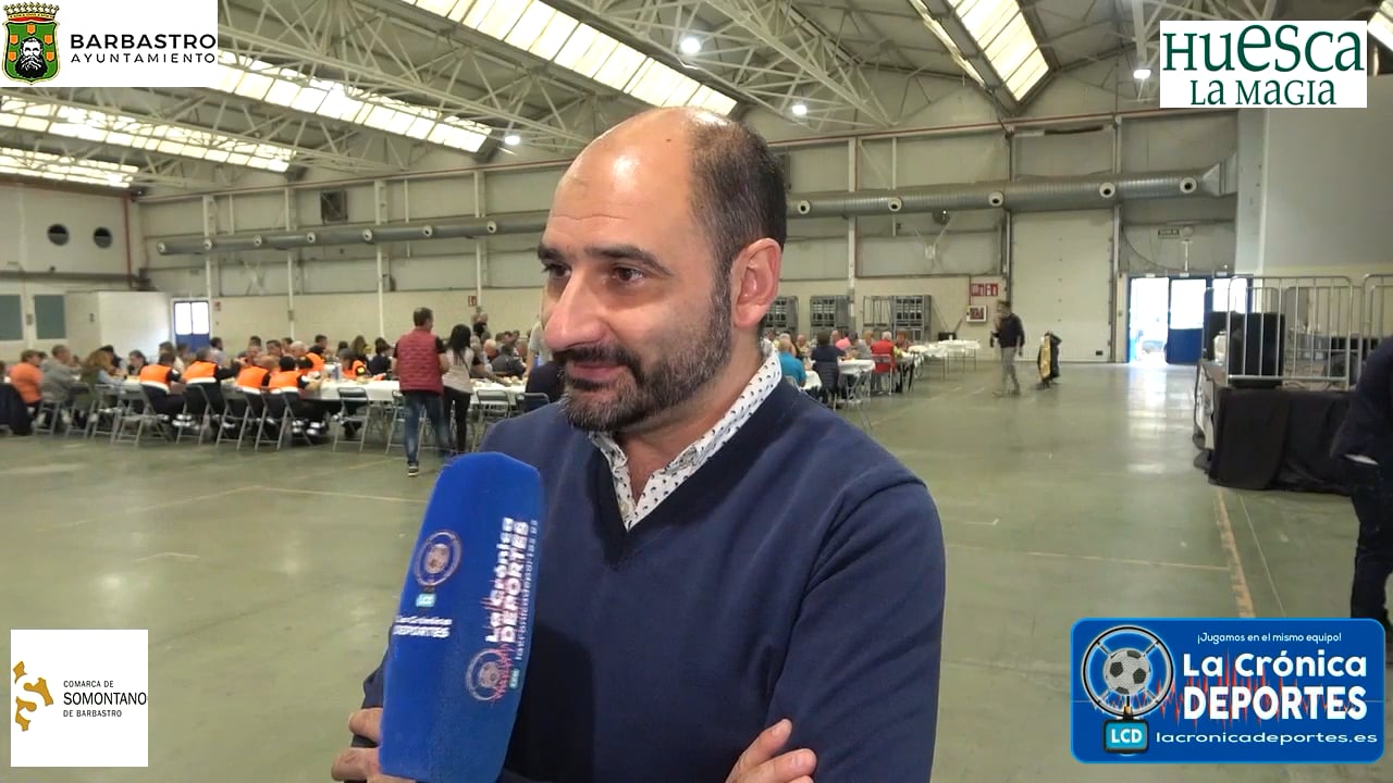 FERNANDO TORRES (Alcalde de Barbastro) Analizamos como marcha el proceso de mejoras en las instalaciones deportivas municipales.