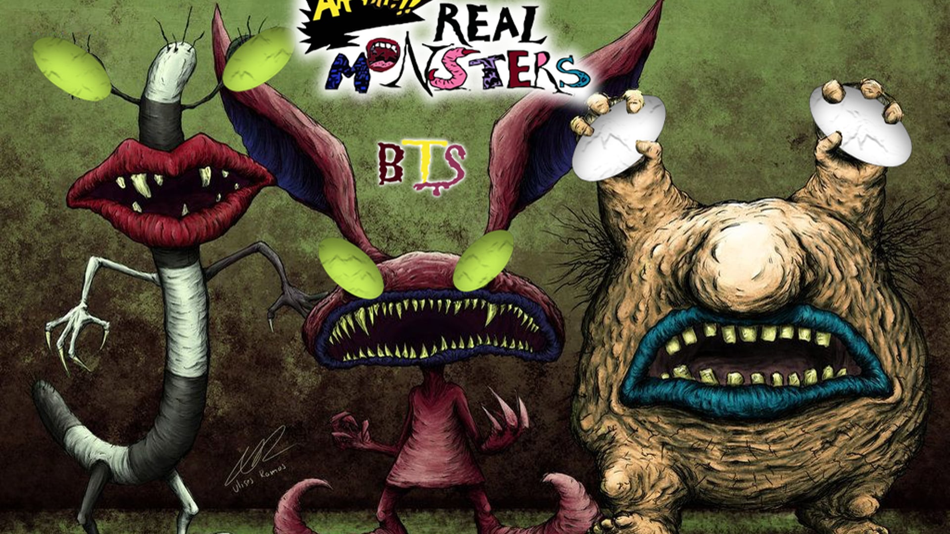 Ahhh Real Monsters BTS