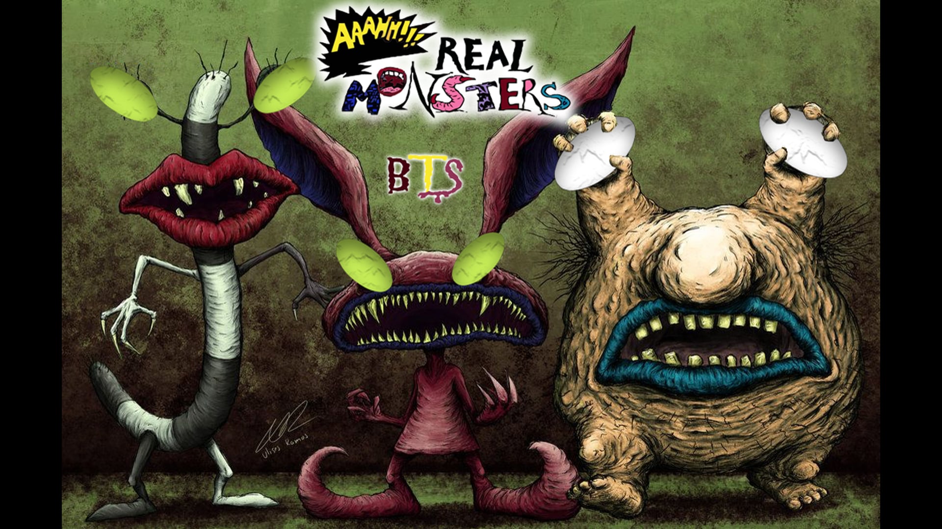 Ahhh Real Monsters BTS
