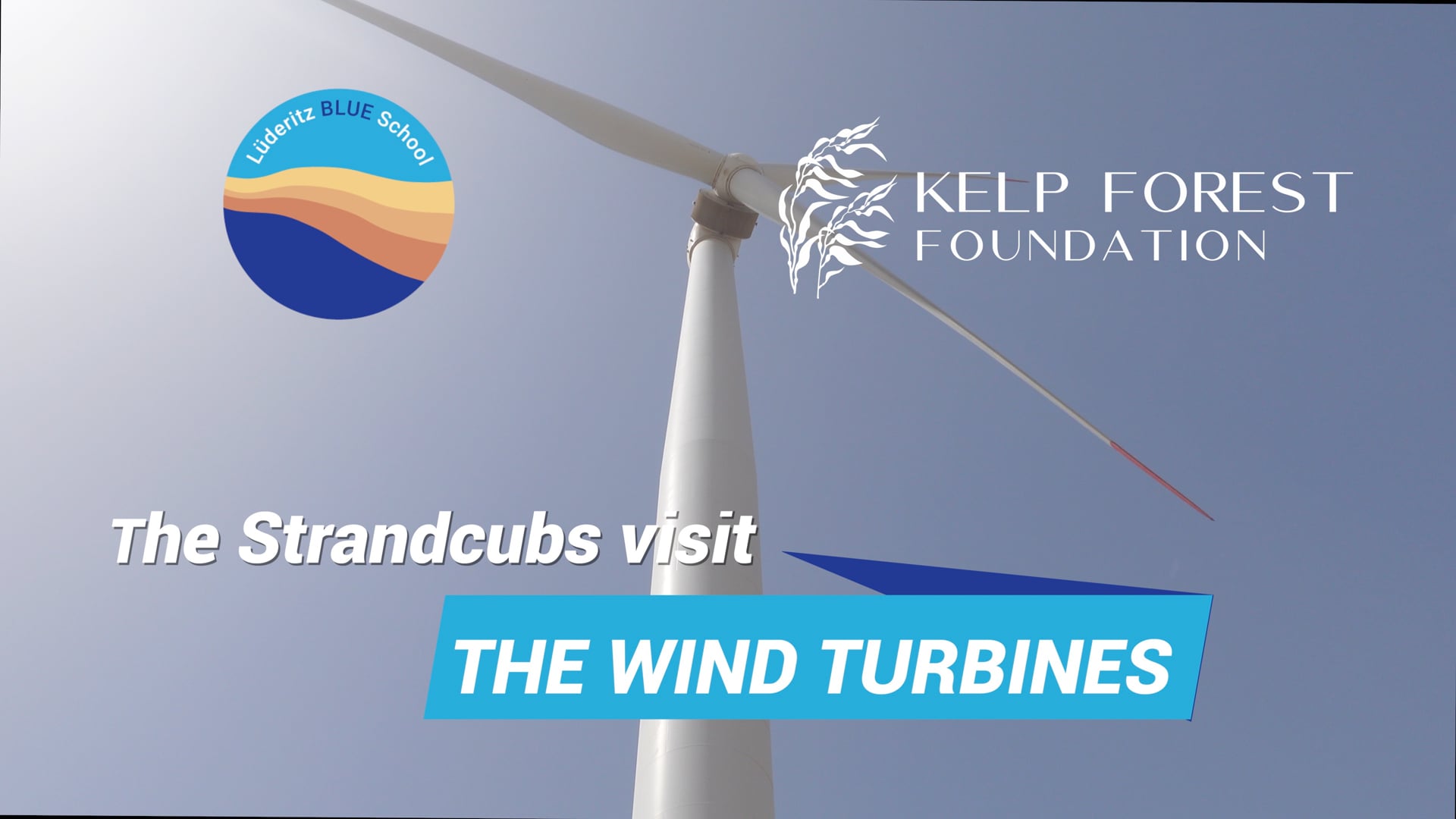 The Strandcubs visit the Lüderitz wind turbines, sponsored by KFF