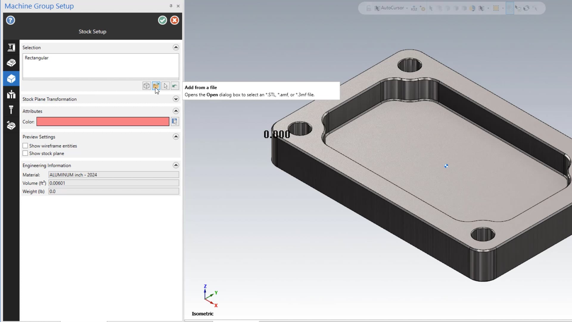 Getting Started Project - CAM - Part 1