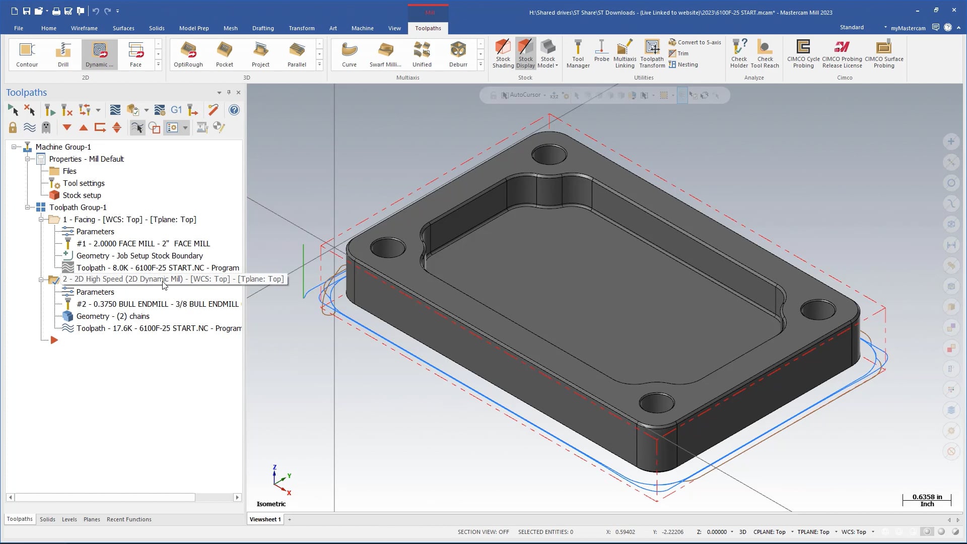 Getting Started Project - CAM - Part 2