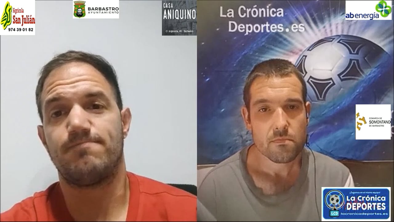 "Jornada 6" Análisis Regional Preferente Gr 2 / SERGIO TABERNERO (Entrenador Magallón)