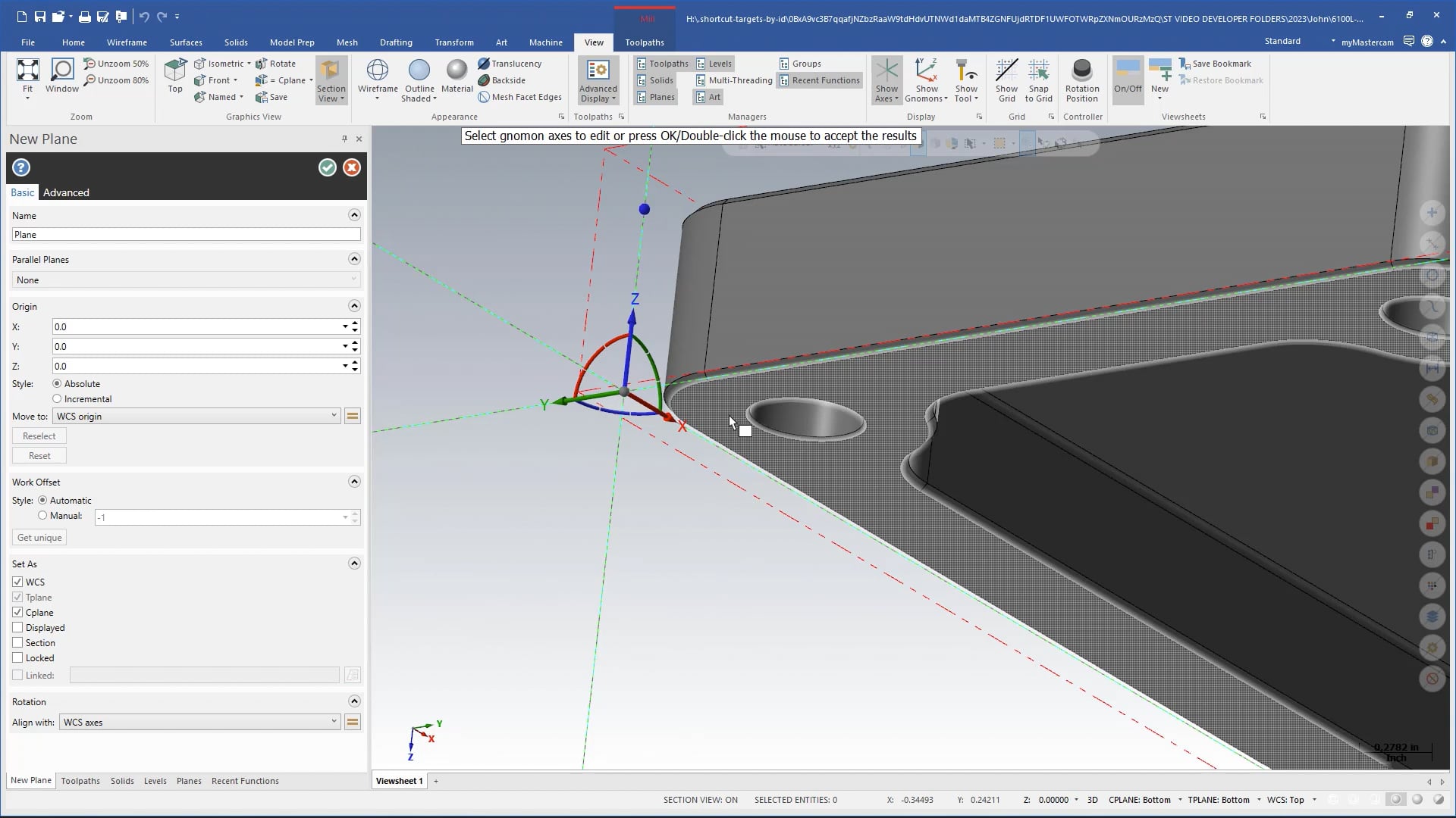 Getting Started Project - CAM