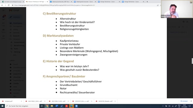 100 Tage zum Erfolg - Georg Ortner - Modul 2