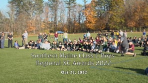 Southern Maine Class C Boys Regionals XC Awards