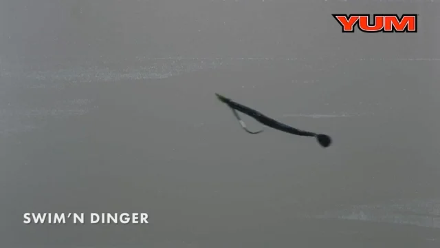 YUM Swim n' Dinger Paddle Tail Worm — Discount Tackle
