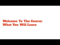 What you will learn?