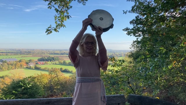 Ritme op de Lotus Tambourine