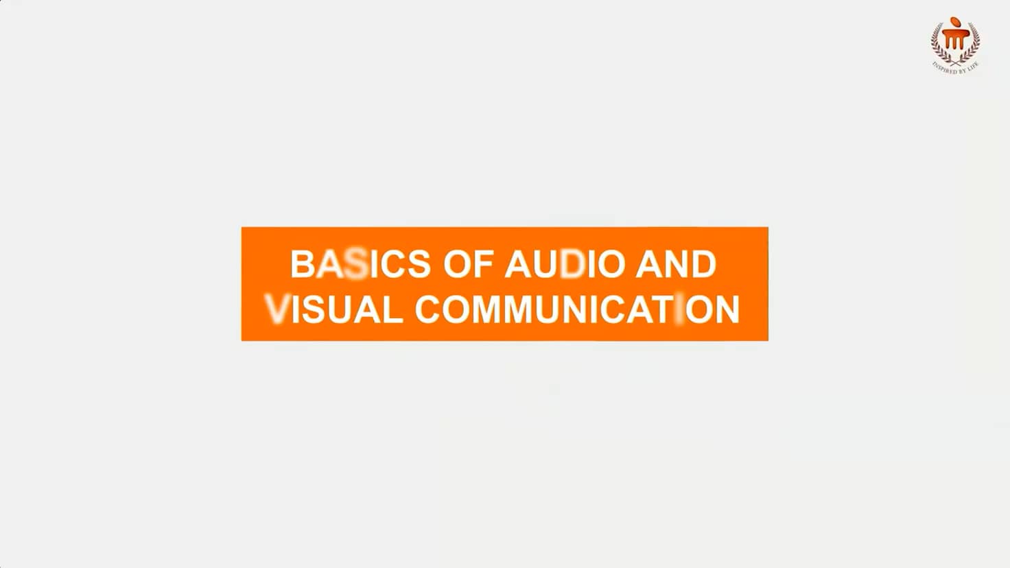 Basics of Audio & Visual Communication_4.4. Radio Presenter & Studio