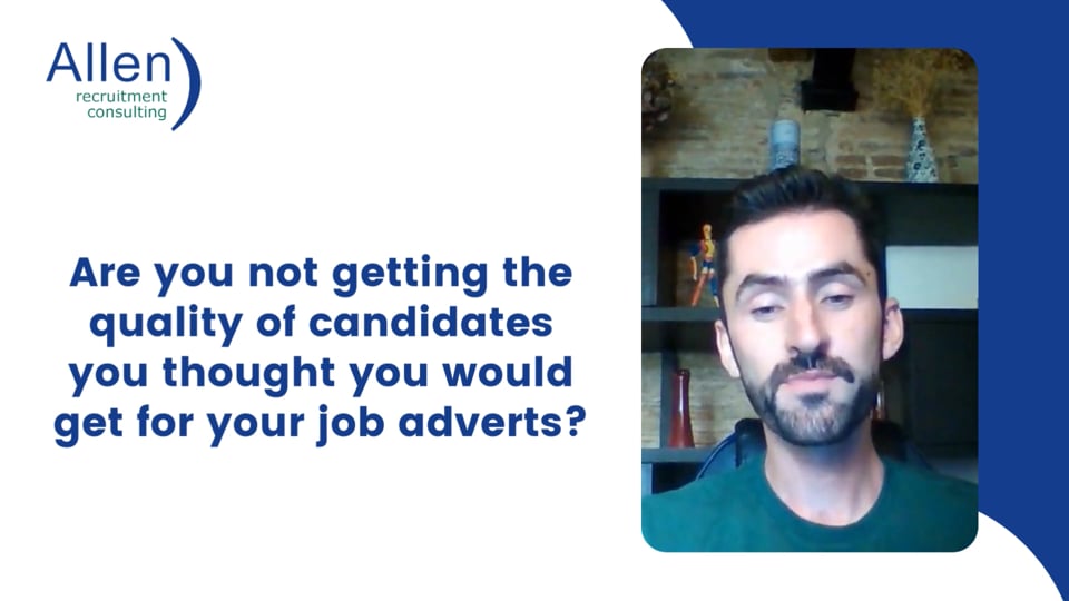 Our client's job adverts were not getting the expected quality of candidates
