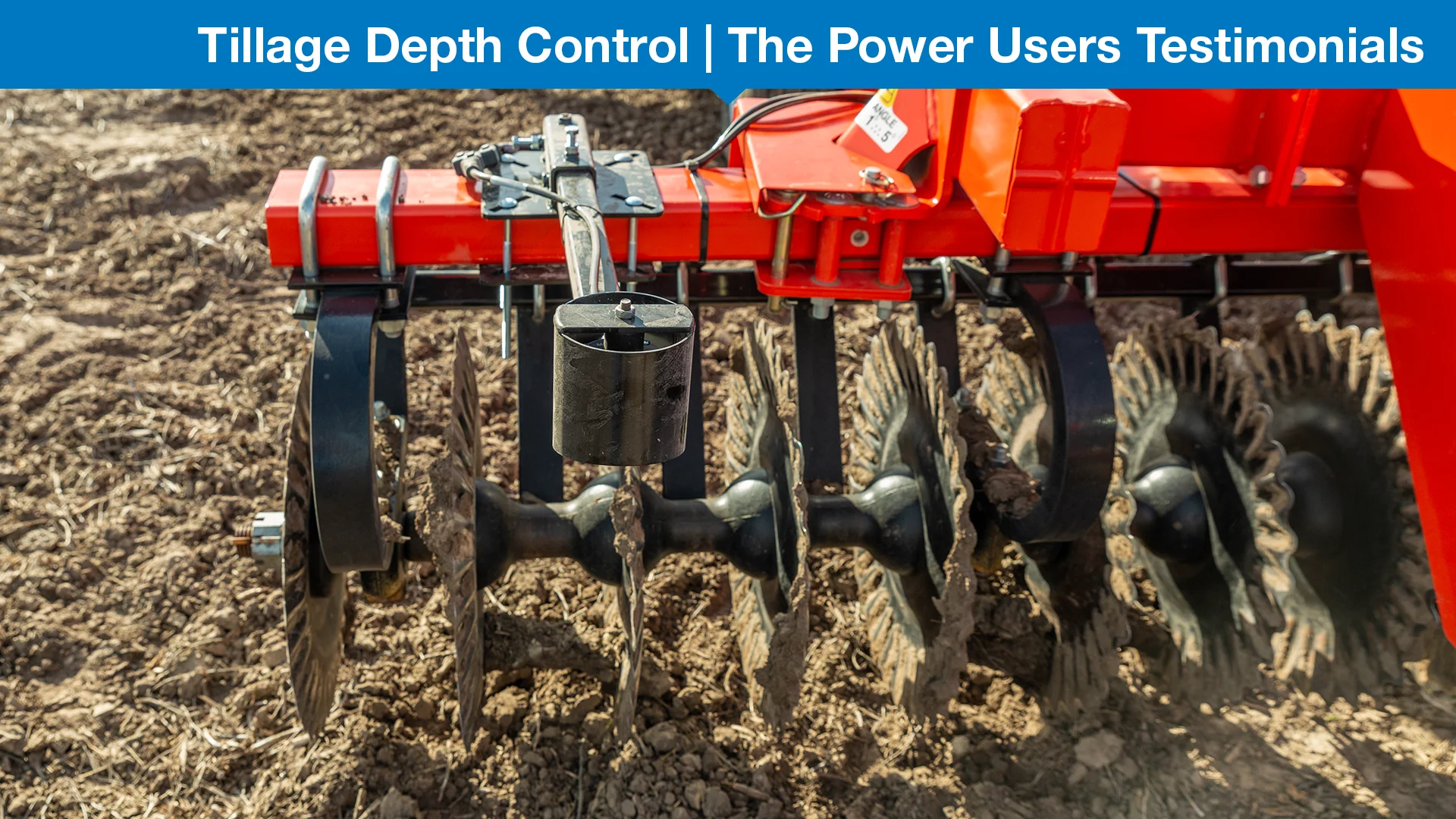 Depth control