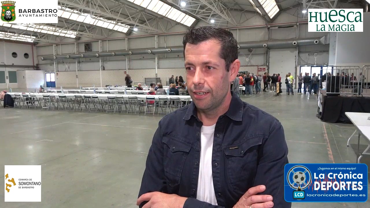 FERNANDO MARÍN (Presidente del Club Ciclista Barbastro) Día del Club 23.10.2022