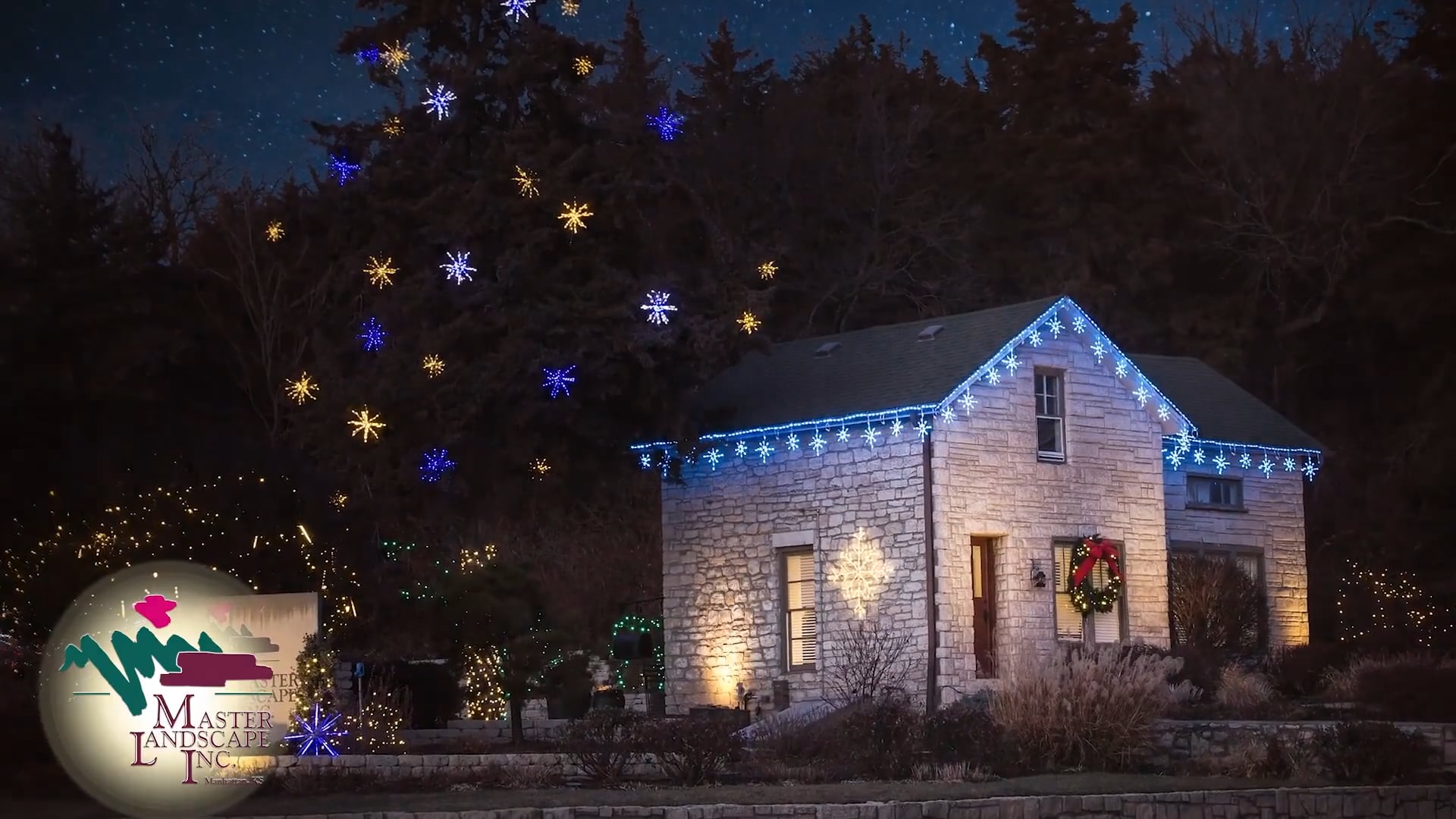 Master Landscape, Inc Holiday Lighting 2022