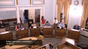 Public Services Committee 10-26-22