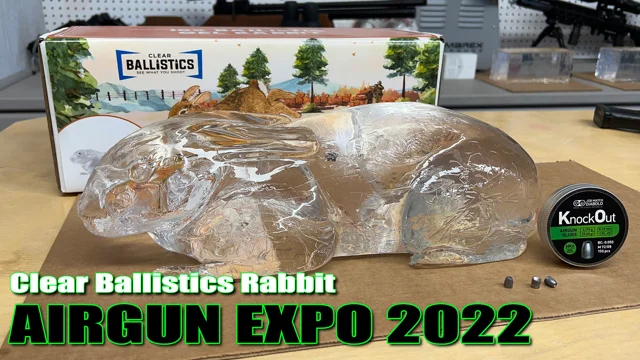 Clear Ballistics 3D Life-Size Rabbit Gel Target