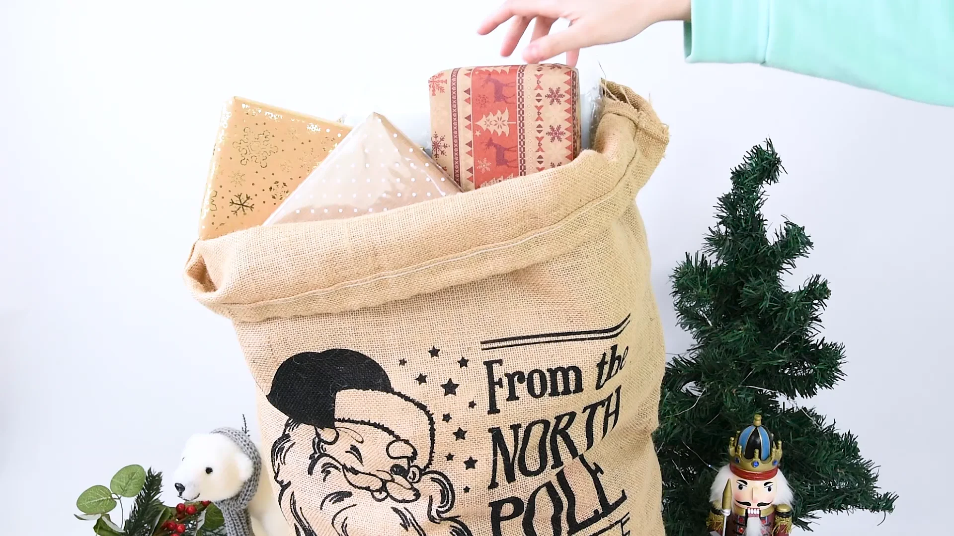 Weihnachtstüten Groß BQTQ 42 Stück Weihnachten G Produktbild-Vorschau 2