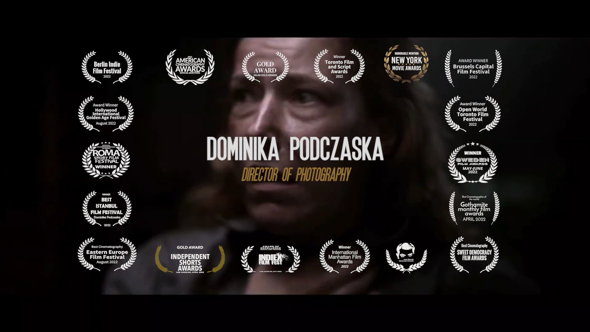 Narrative CINEMATOGRAPHY REEL by Dominika Podczaska