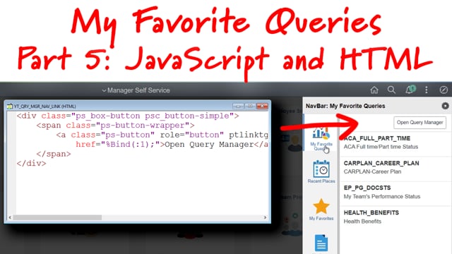 The Favorite Queries JavaScript: My Favorite Queries Part 5