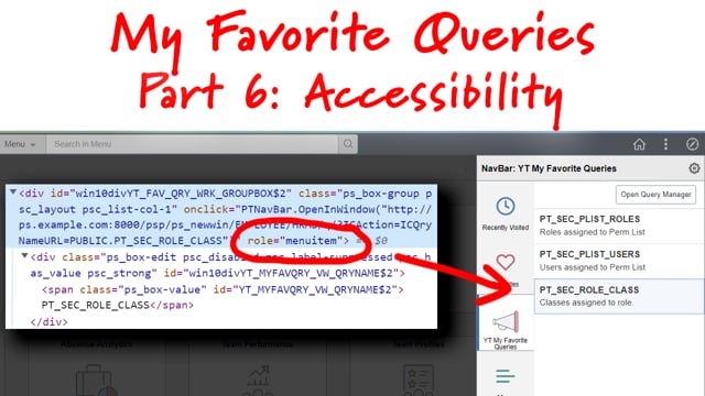Accessibility: My Favorite Queries Part 6