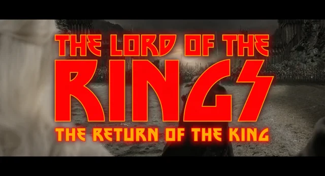 Lord of the Rings: Return of the King (Trailer) on Vimeo